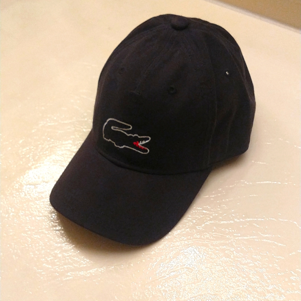 Lacoste Limited Big Blackout Croc Hat